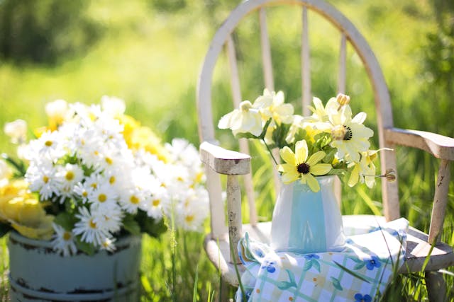 Jardin familial sécurisé et esthétique